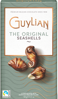 Wholesale Guylian Sea Shells 125 grams - 11-piece - The Original 4.4 OZ- Bulk