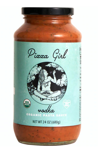 Pizza Girl Inc Pasta Sauce Organic Vodka Pasta Sauce Jar 24 Oz