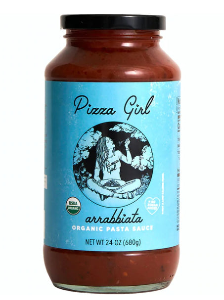 Pizza Girl Inc Marinades Organic Arrabiata Pasta Sauce Jar 24 Oz