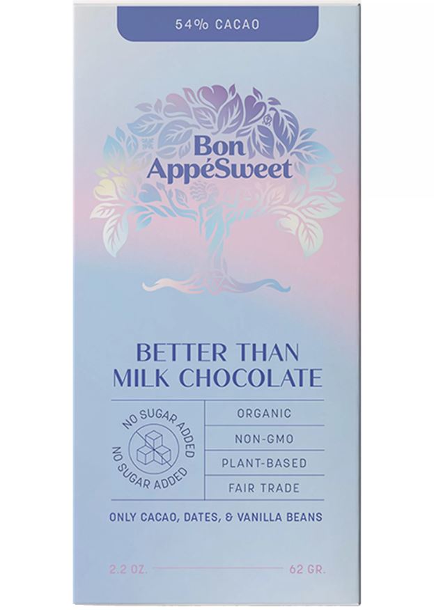 Bon Appesweet Better Than Milk Chocolate 2.2 oz
