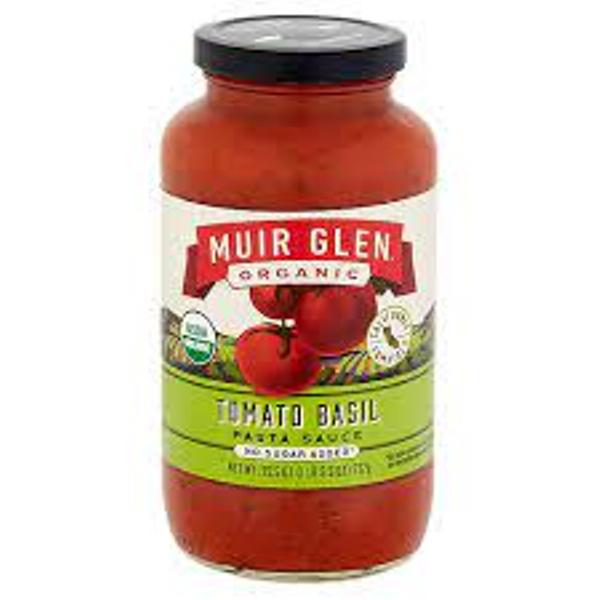 Muir Glen Pasta Tomato Basil Sauce 23.5 oz
