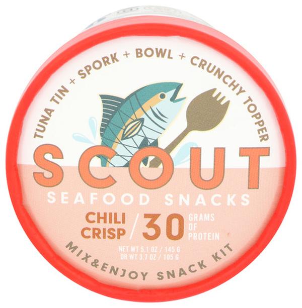Scout Chili Crisp Tuna Snack Kit 5.1 Oz
