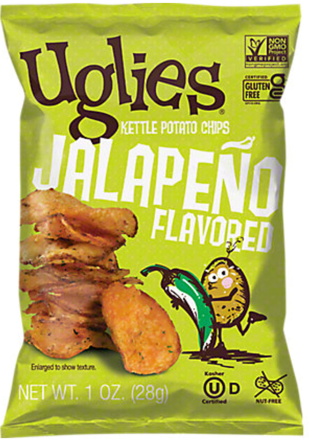 Uglies Jalapeno Chips 1 oz