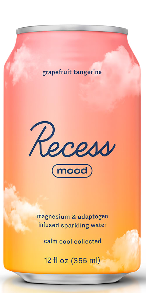 Recess Mood 12/12Oz Grapefruit Tangerine