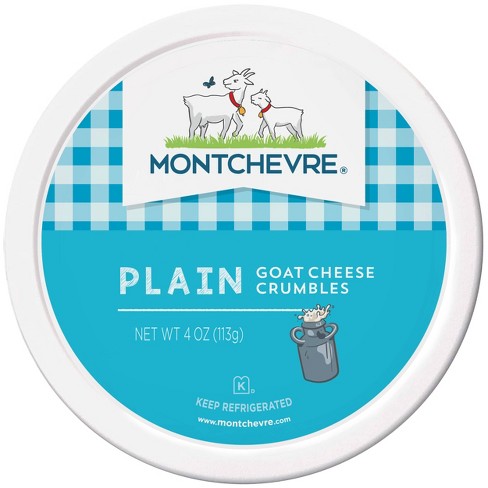 Montchevre Plain Goat Crumbled Cheese 4oz 12ct