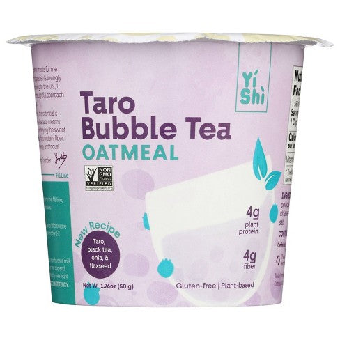 Yishi Taro Bubble Tea Oatmeal Cup 1.76 oz