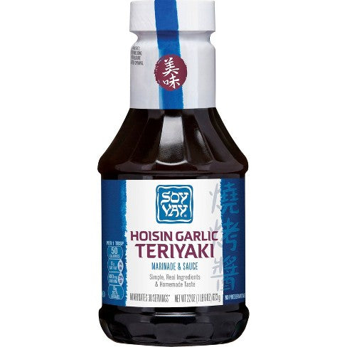 Soy Vay Hoisin Garlic Teriyaki 22 Oz Bottle