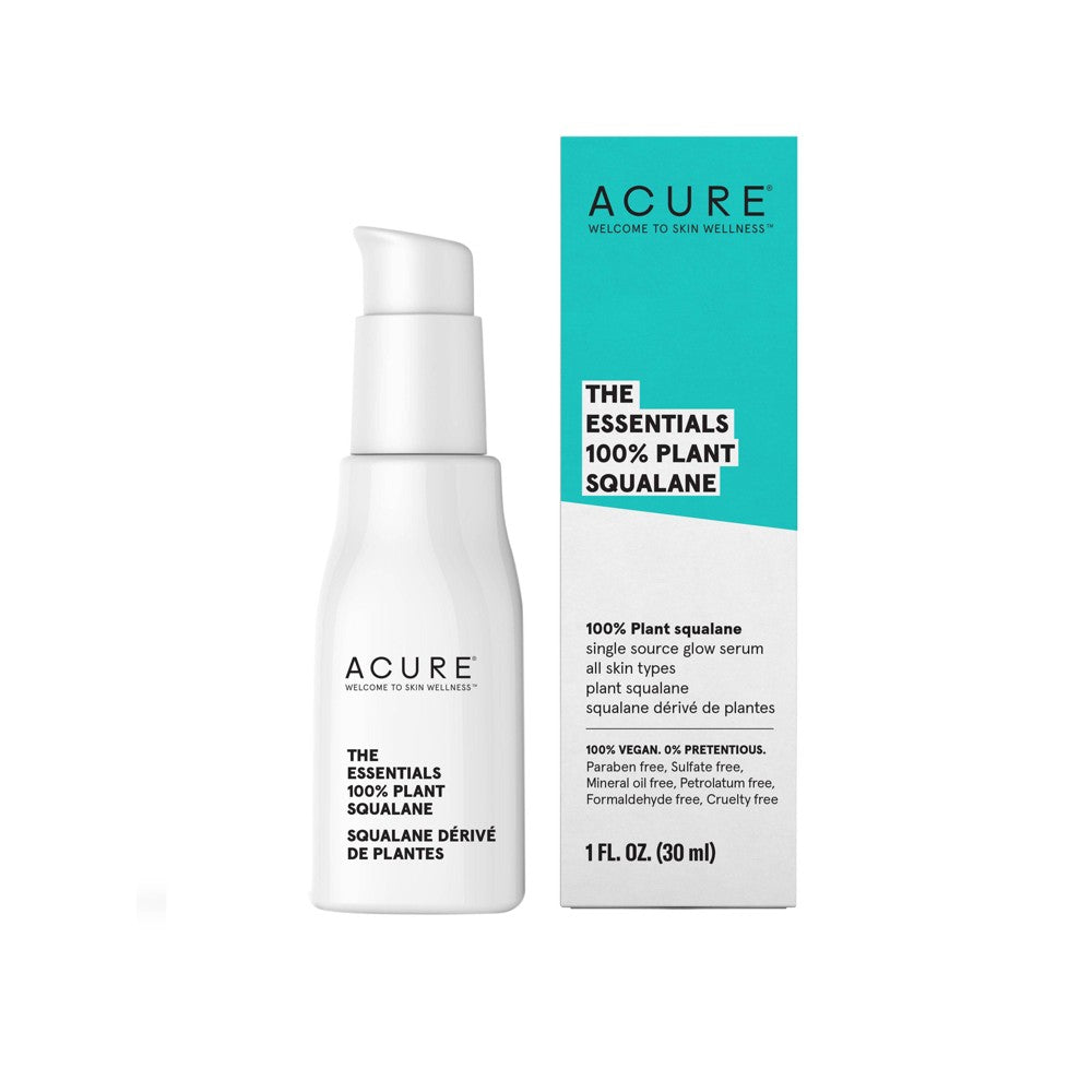 Acure The Essentials 100% Plant Squalane 1 oz Bottle