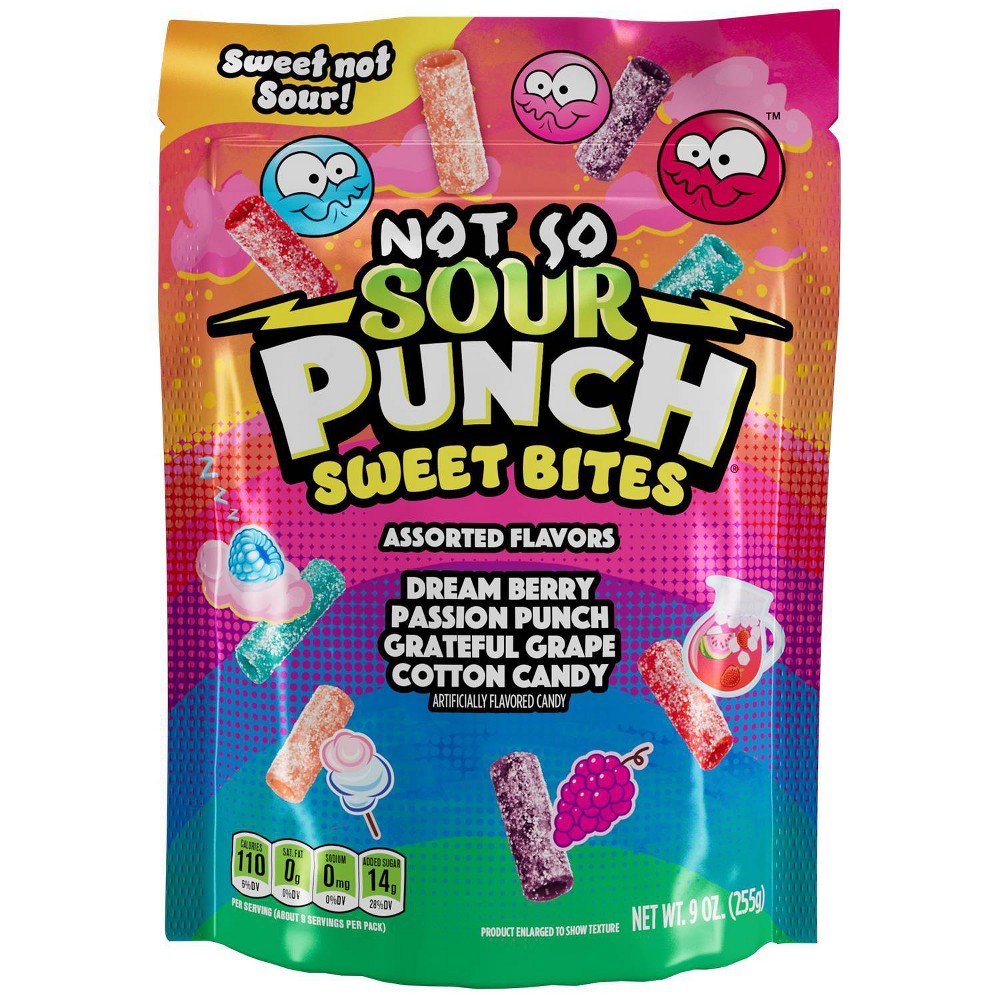 Wholesale Sour Punch Bites® Sweet Bites Standup Bag 9oz Bulk