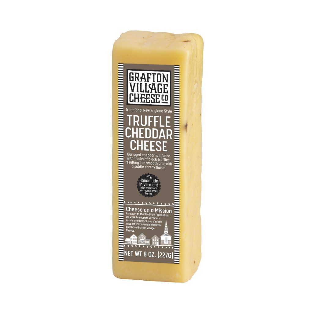 Wholesale Grafton Village Cheese Truffle Cheddar 8 oz-12ct Case Bulk