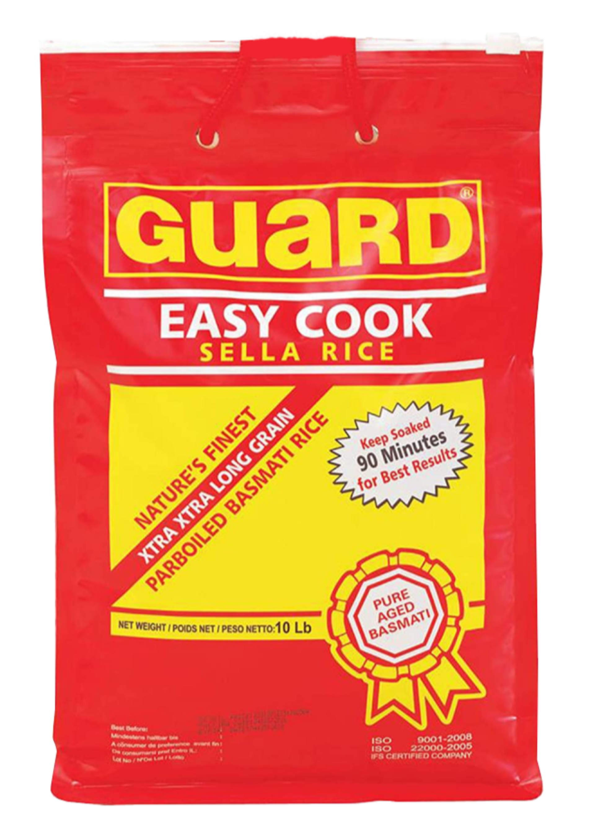 Wholesale Guard Sela ExLong Basmati Rice 10lb- Bulk