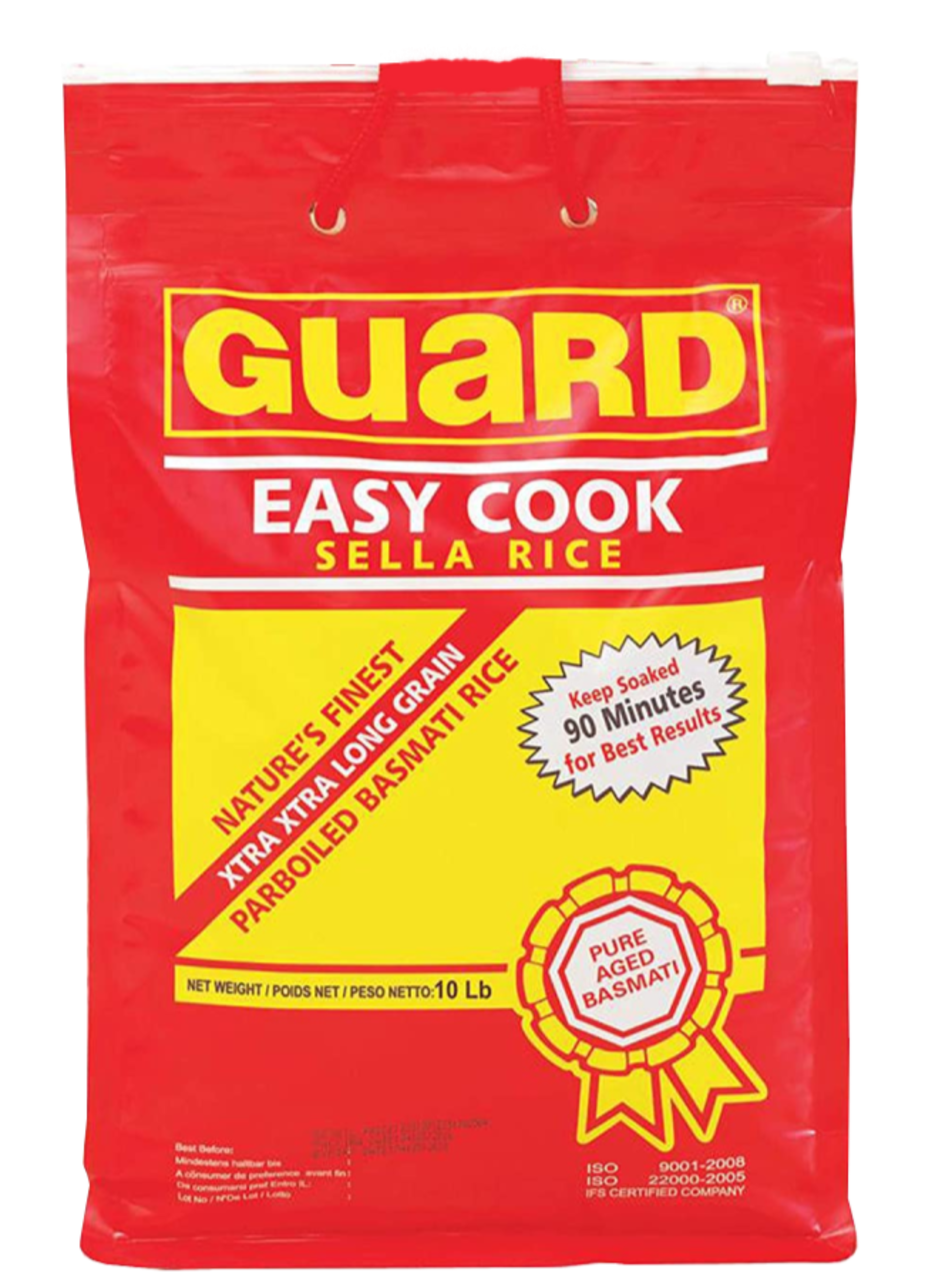 Wholesale Guard Sela ExLong Basmati Rice 10lb- Bulk