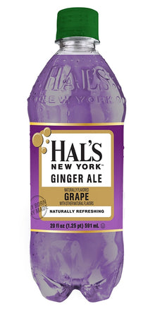Wholesale Hals Ny 24/20Oz Grape Ginger Ale- Bulk