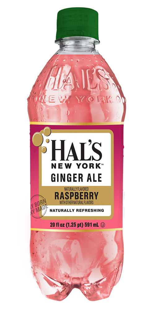 Wholesale Hals Ny 24/20Oz Raspberry Ginger Ale- Bulk