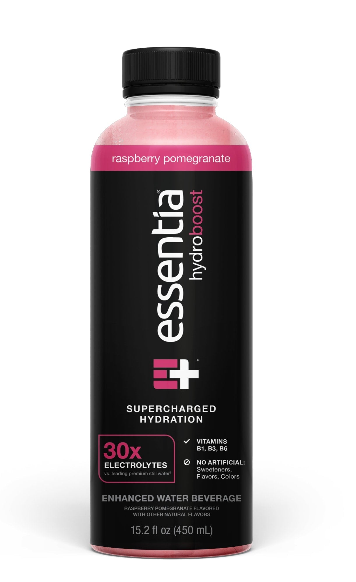 Wholesale Essentia 12/15.2 Oz Hydroboost Pomegranate Raspberry-12 Ct Case Bulk