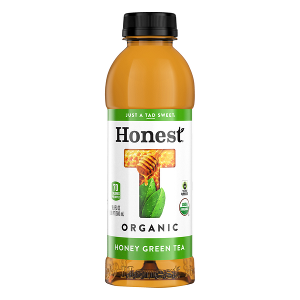 Honest Tea Honey Green Tea 16.9 Fl Oz Bottle