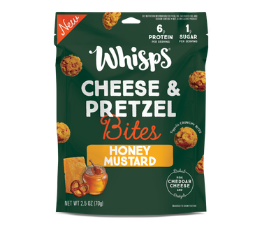 Whisps Honey Mustard Cheese & Pretzel Bites 2.5 Oz