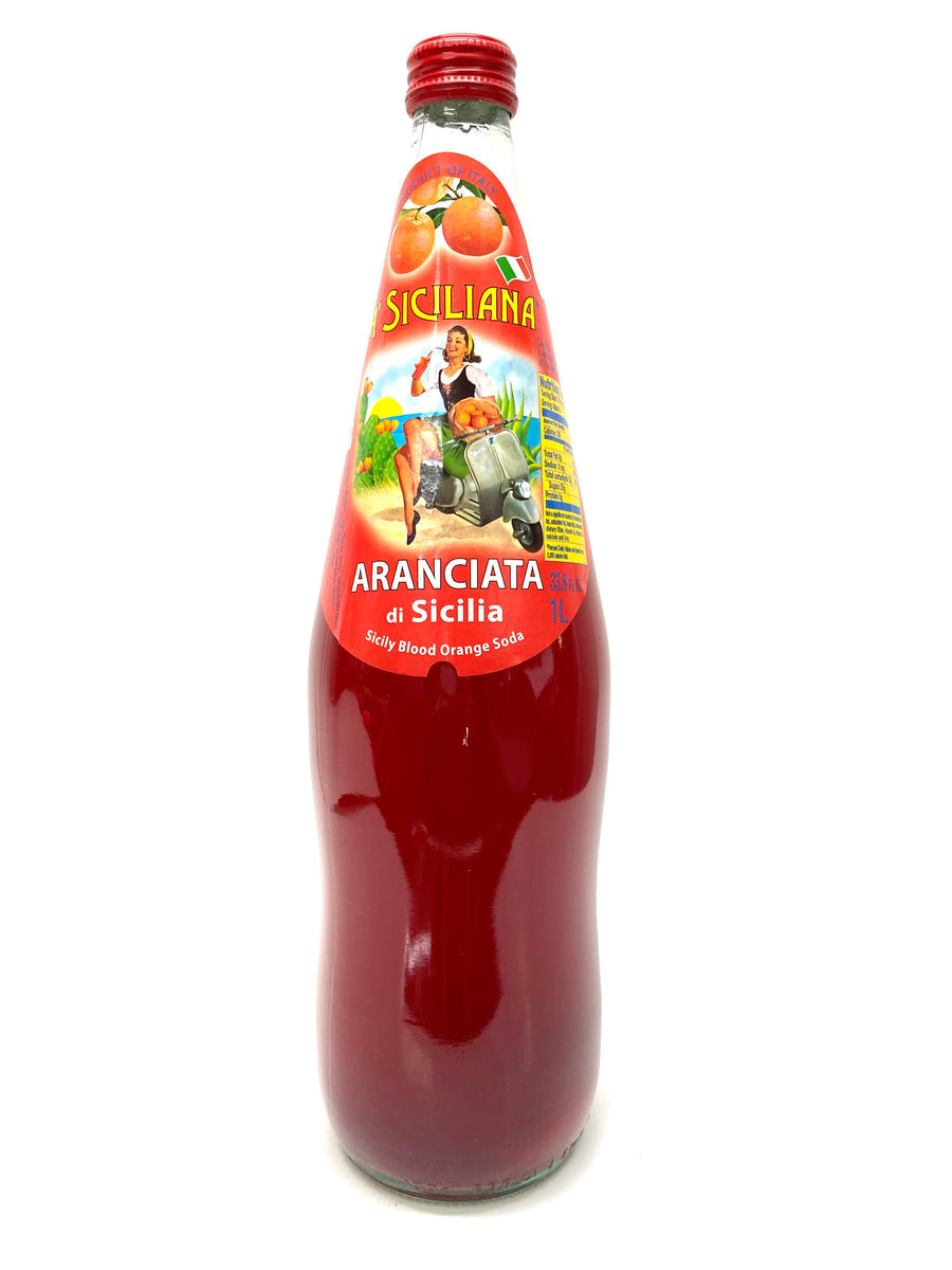 A' Siciliana Blood Orange Soda 33.8 Oz Bottle