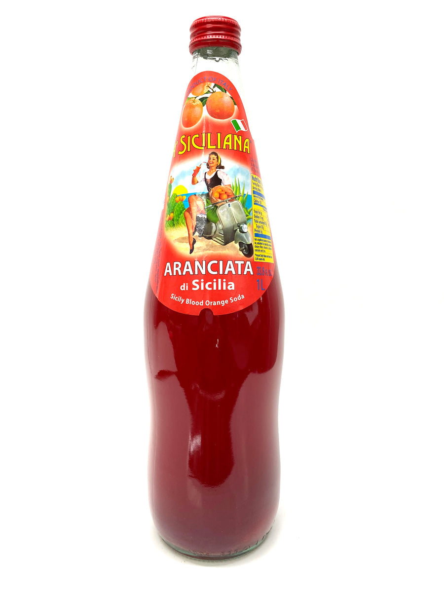 Wholesale A' Siciliana Blood Orange Soda 33.8 Oz Bottle- Bulk
