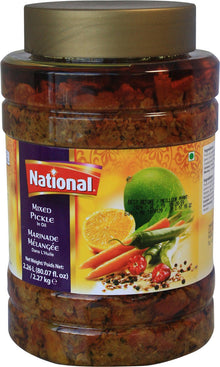 Wholesale National Mixed Pickles 2.27kg- Bulk