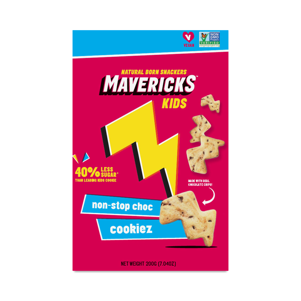 Mavericks Cookies Non-Stop Choc 7.04 Oz