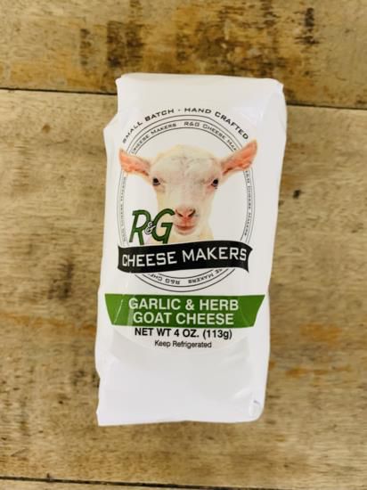 Wholesale Garlic & Herb Chevre Cheese 4 OZ- Bulk