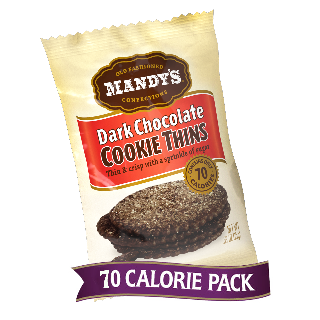 Wholesale Mandy'S Chocolate Cookie Thins Bag Bulk