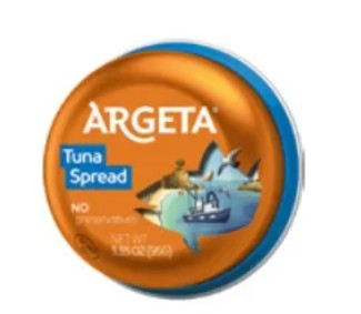 Wholesale Argeta Tuna Pate 3.35 OZ (95g)- Bulk