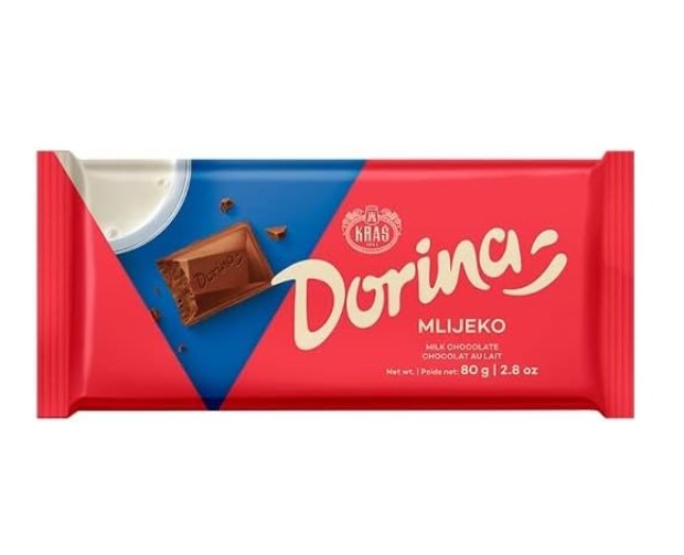 Kras Dorina Milk Chocolate 80 Gram