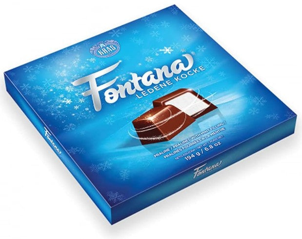 Kras Fontana Ledece Kocke Chocolate 194 Gram