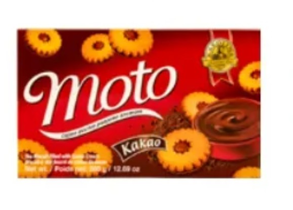 Wholesale Karolina Moto Cookies with Chocolate Filling 288 Gram-12 Ct Case Bulk