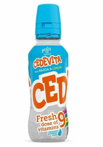 Wholesale Cedevita GO Elderberry Lemon Drink 345ml- Bulk