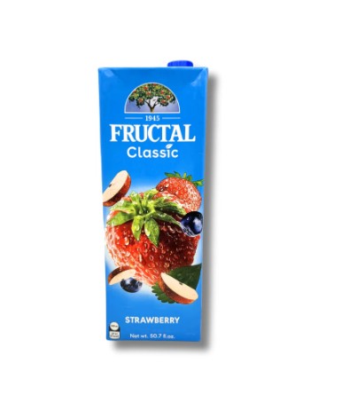 Wholesale Fructal Aronia & Strawberry Beverage 1.5L Tetra Pak-8 Ct Case Bulk