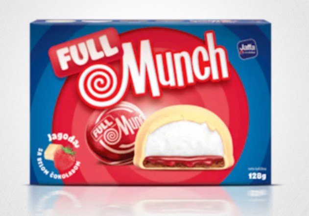 Wholesale Crvenka Munchmallow White Choc 128 Gram- Bulk