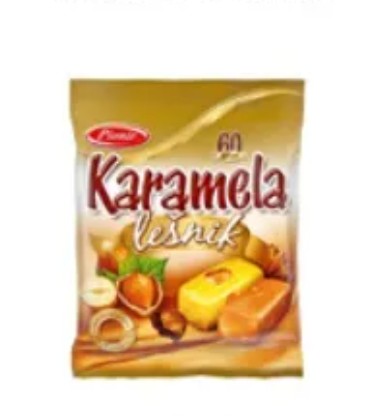 Wholesale Pionir Toffee with Hazelnuts 100 Gram- Bulk