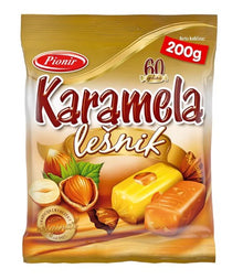 Pionir Toffee with Hazelnuts 200 Gram