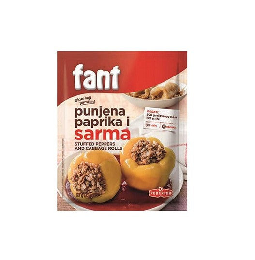 Wholesale Podravka Seasoning Mix for Stuffed Peppers 60 Gram- Bulk