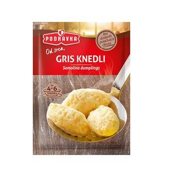 Wholesale Podravka Semolina Dumplings / Griz Knedli 60 Gram- Bulk