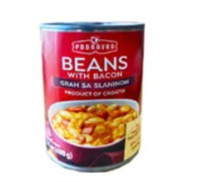 Wholesale Podravka Baked Beans with Bacon 400 Gram- Bulk