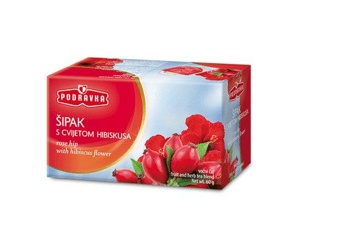 Wholesale Podravka Rose Hip Tea 60 Gram-12 Ct Case Bulk