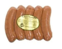 Wholesale B&S Cooked Veal Sausage (Teleca Kranjska) 1 LB- Bulk