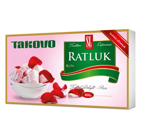 Wholesale Takovo Ratluk Ruza 450 Gram- Bulk