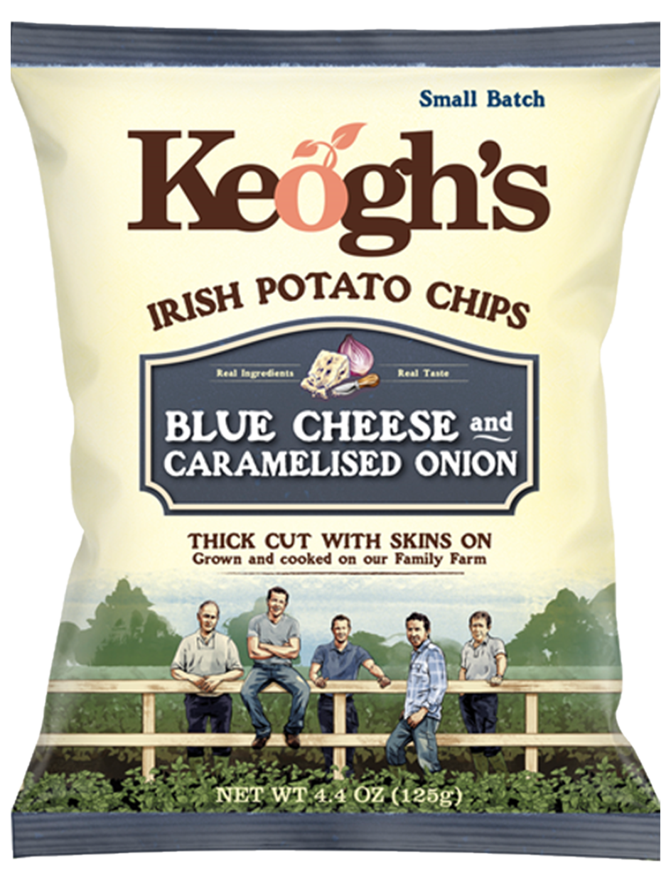 Keogh's Blue Cheese & Caramalised Onion