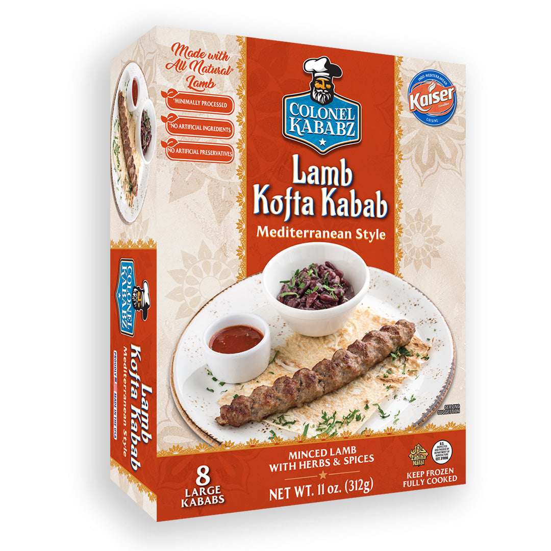 Colonel Kababz Lamb Kofta Kabab (Medit) 312g