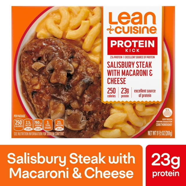 Lean Cuisine Salisbury Steak W/Macaroni Cheese 9.5 Oz