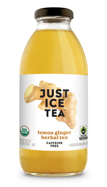 Just Ice Tea 12/16Oz Lemon Ginger Herbal Tea