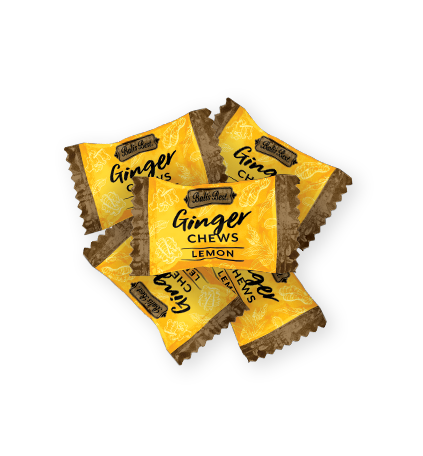 Wholesale Bali's Best Zesty Lemon Ginger Chews Candy Bulk 2.2 lb Bag- Bulk