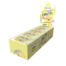 Wholesale Dolcetto Lemon Cubetti Wafer Cookies POP Display 0.9 oz Bag- Bulk