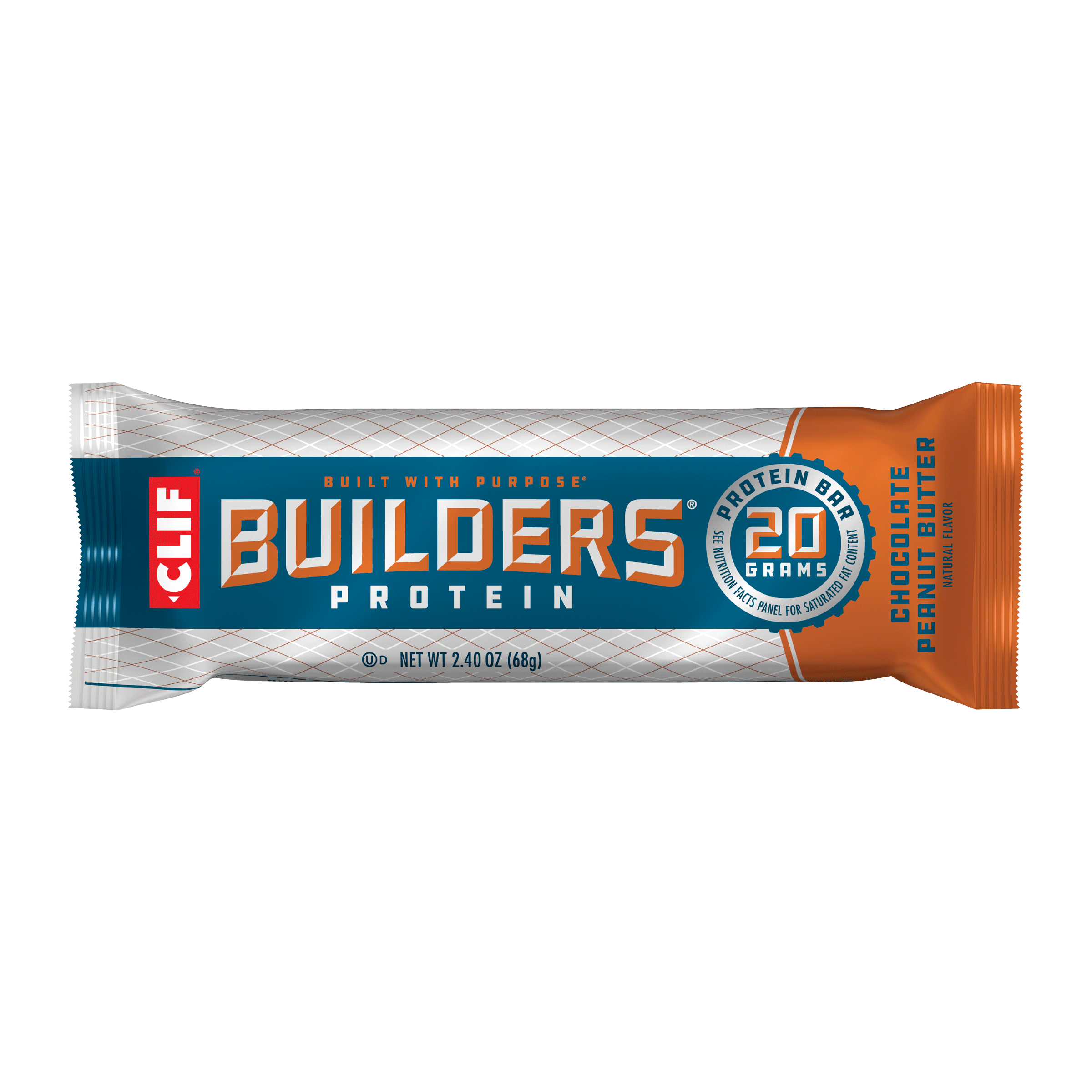 Clif Builder's Protein Chocolate Peanut Butter 2.4 Oz Bar