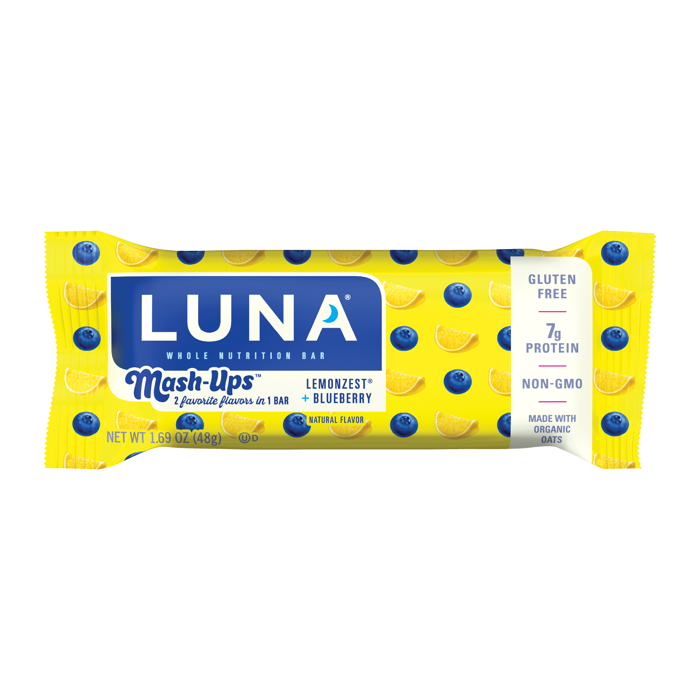 Luna Bar Blueberry Lemon Zest 1.69 Oz Bar